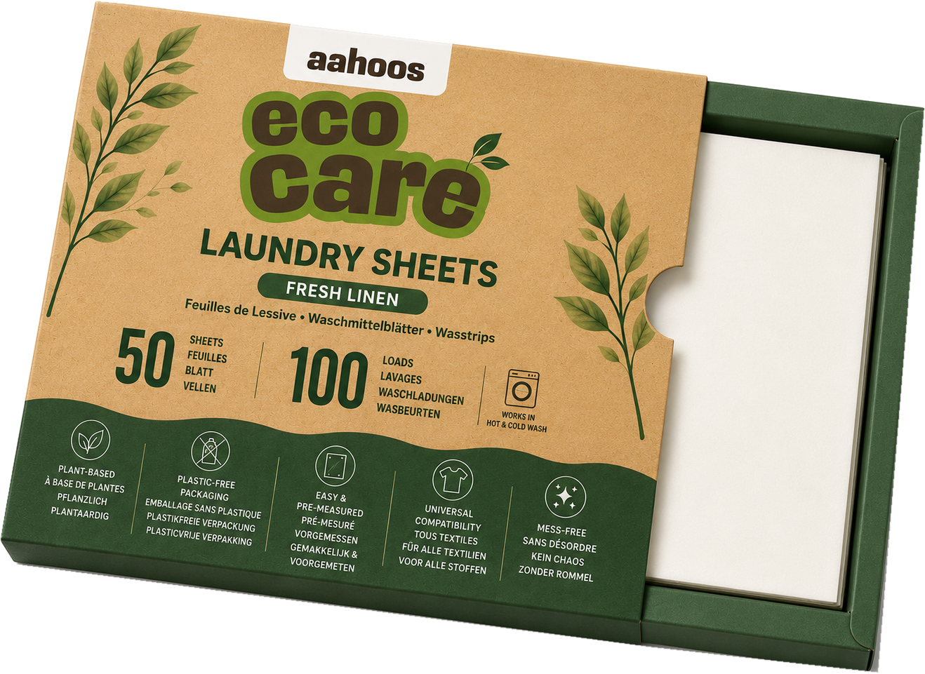ECOCARE laundry sheets